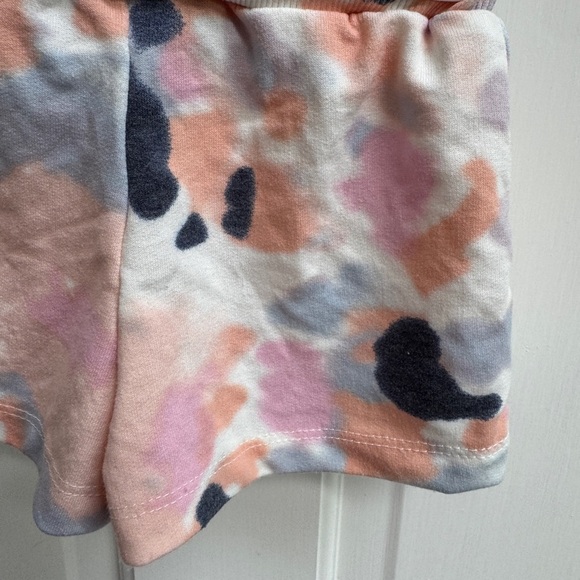 Jessica Simpson 12M Girls Tie Dye Soft Shorts with Pockets - Picture 5 of 6